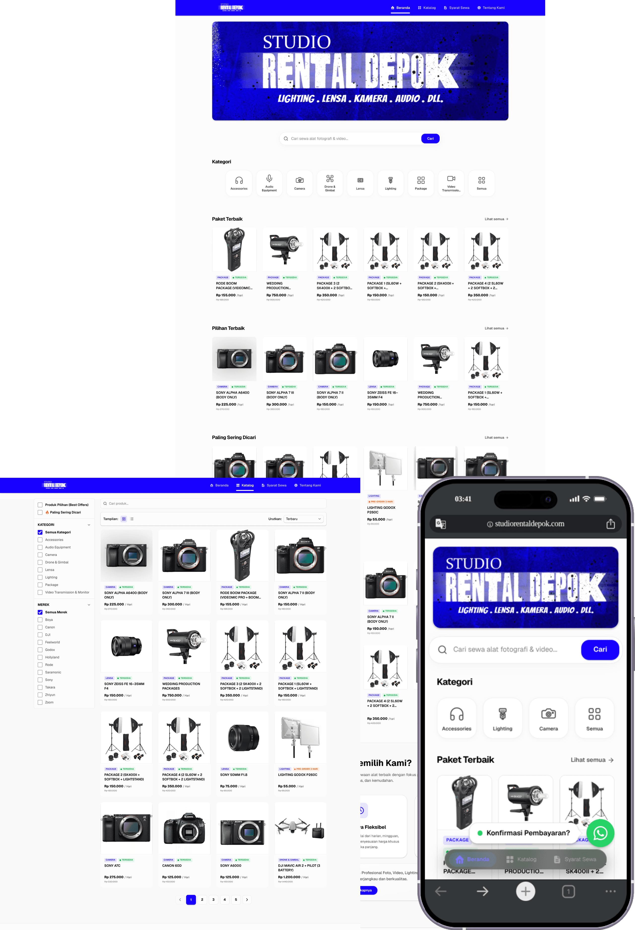 Studio Rental Depok